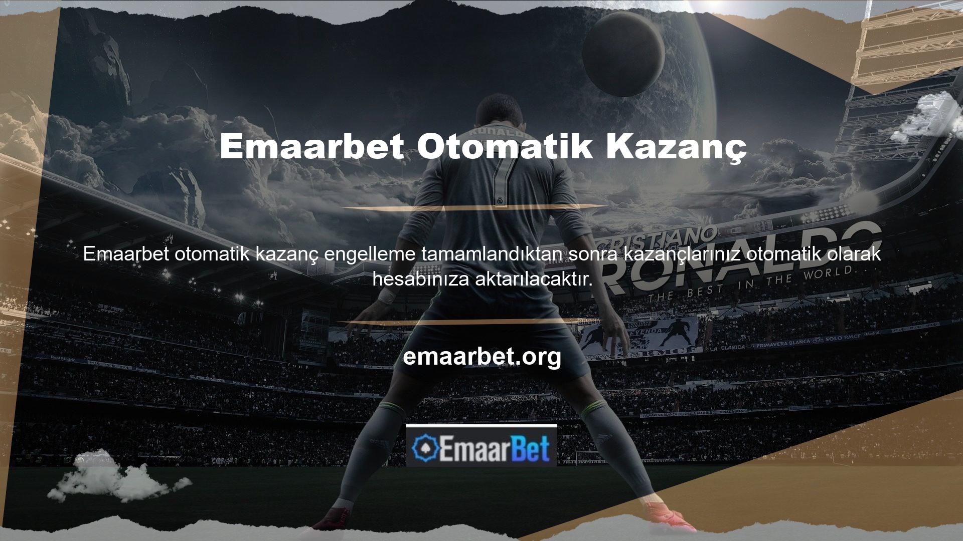 Adresinizi girdiğinizde bahis oyunundan veya promosyondan kazandığınız faydalar sizinle kalır